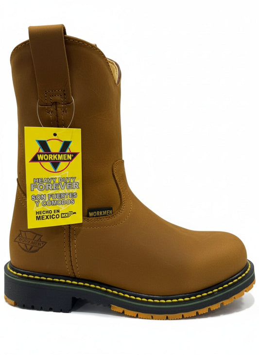 Men's Work Boots E-920 Mango Crazy Round Toe sole Tractor Heavy Duty