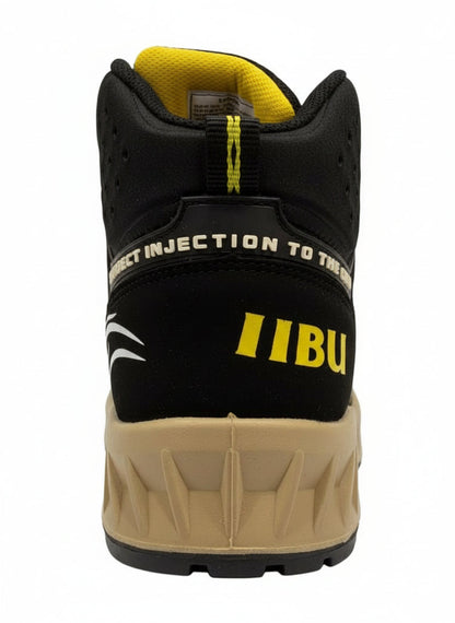 Men's Work Boots Caribu E-356 Nobuck Cajeta Round Toe