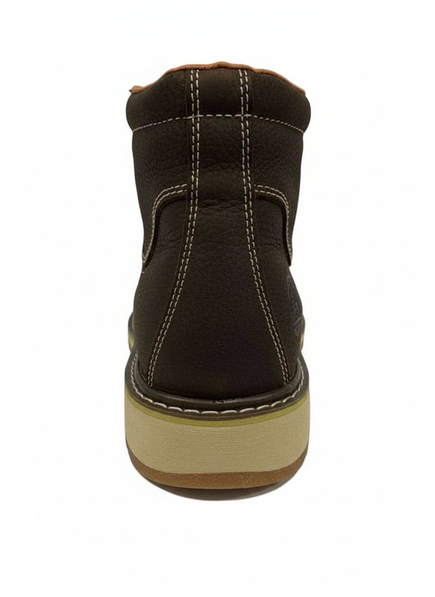 Men's Work Boots Caribu E-371E Floter Cafe Roundo Toe